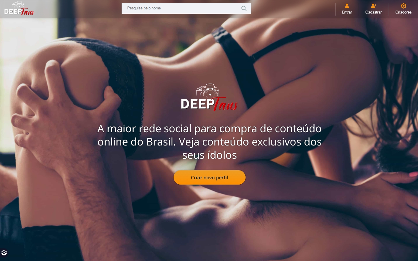 faça um site para criadores de conteúdo no estilo onlyfans